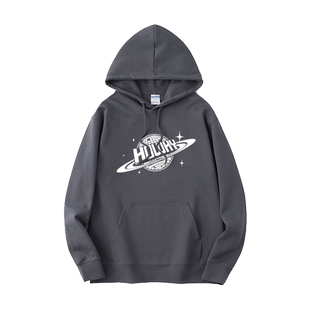 乐队的夏天周边后海大鲨鱼新裤子岛屿卫衣连帽潮衣服套头衫带帽男