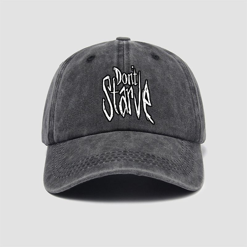 饥荒 dont starve 别饿死 冒险游戏 周边帽子棒球帽做旧男女鸭舌