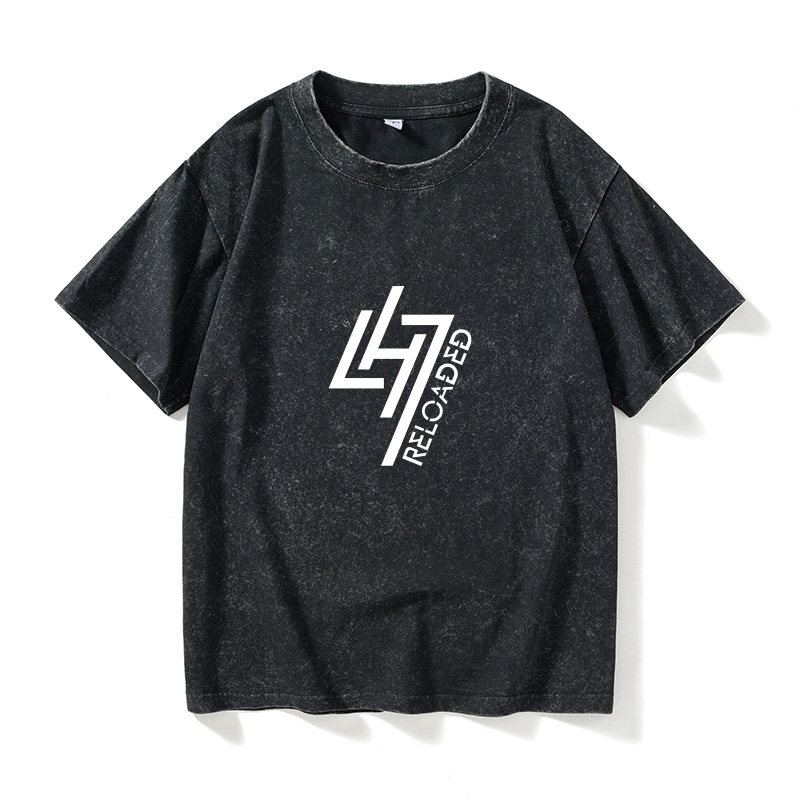 鹿同款reloaded重启T恤短袖嘻哈