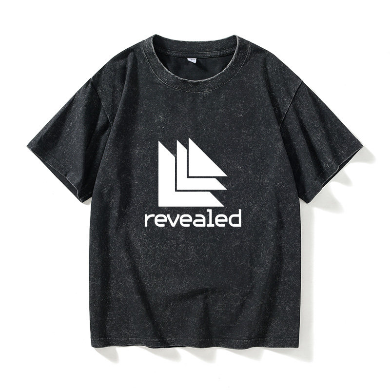 欧美潮牌纯棉DJ Hardwell revealed厂牌电音T恤短袖中国风衣服男