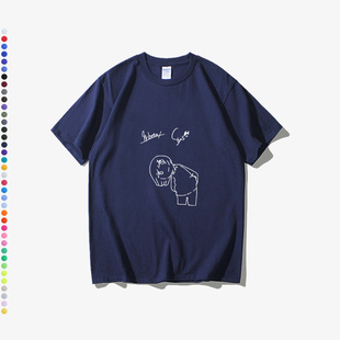 潮衣服 bunaT恤短袖 ヨルシカsuis夜鹿yorushika周边nico唱见n