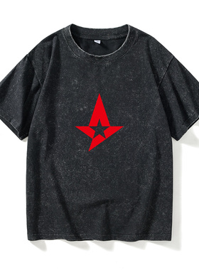Astralis 2017队服 欧洲电竞前TSM csgo asT恤短袖衣服女男圆领大