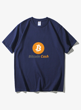 区块链比特币ethereum币圈狗狗币T恤短袖潮衣服女