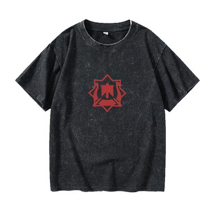 巫师昆特牌 尼弗迦德松鼠党T恤短袖个性衣服女男圆领大码宽松夏季