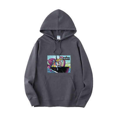 八度卫衣连帽慵懒风衣服