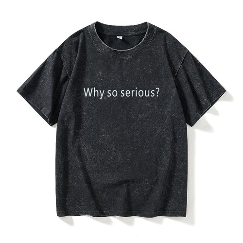 whysoserious？英文汉字中文