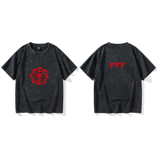 FFF团团服T恤短袖内搭衣服女男
