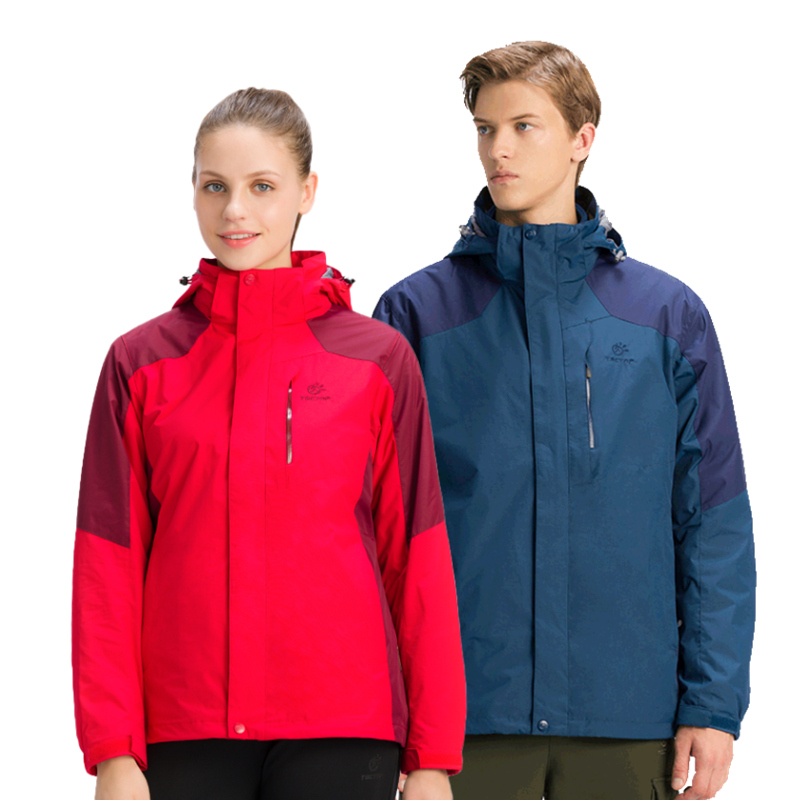 探拓冬季男女三合一两件套冲锋衣