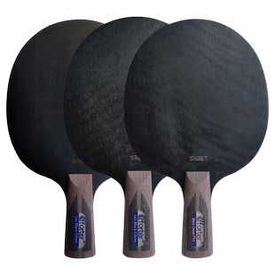 艾弗特黑色幽灵新款两面异质七层纯木正胶生胶专用乒乓球底板球拍