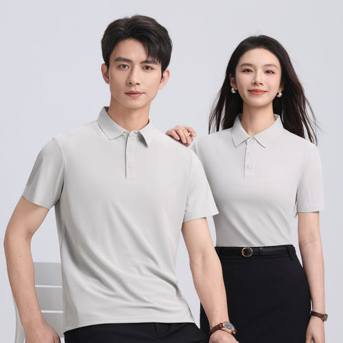 安徽POLO衫定制印LOGO标志短袖工作服夏季4S店工厂造车汽车改装
