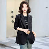 修身 海宁真皮皮衣女中长款 韩版 领绵羊皮外套2025秋冬新款 风衣 西装