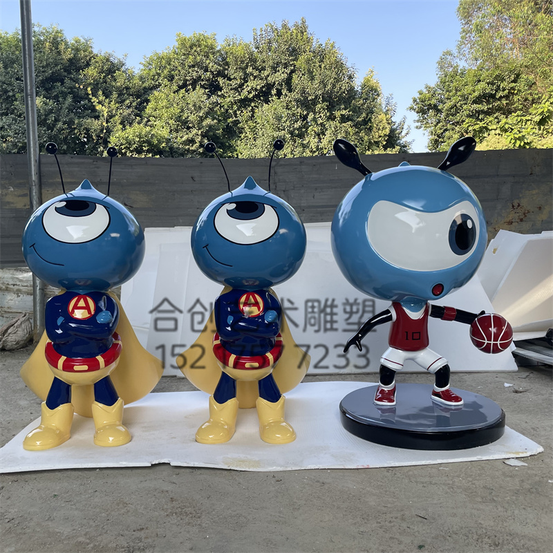 大型卡通定制蜘蛛侠造型