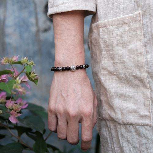 血檀木木质中性文艺复古男女手串