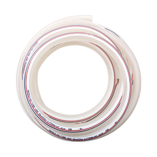 PVC纤维增强软管耐高温耐压网纹管工业级编织透明防冻水管4分包邮