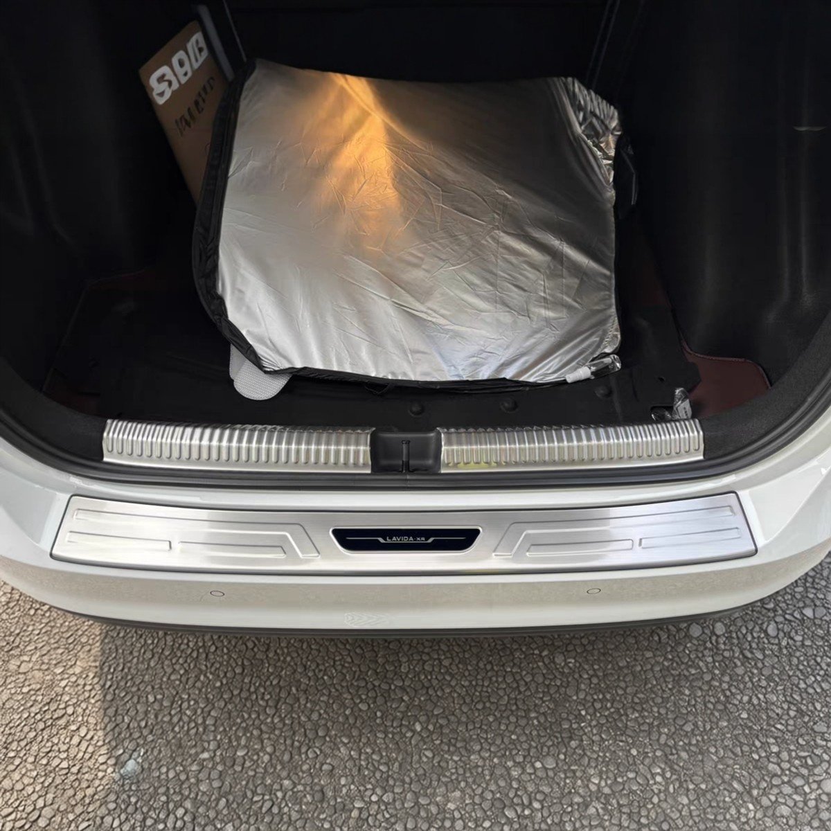 大众朗逸新锐XR后备箱防擦条保护板改装饰尾箱不锈钢保险杠亮条贴,汽车用品/电子/清洗/改装,车身/车窗饰条/门槛条,淘宝优惠券,粉丝福利购,淘宝优惠卷