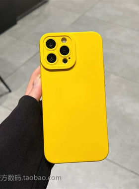 黄色适用一加Ace6T机壳12/11/15简约纯色10Pro软硅胶9RT防尘13T全包镜头ace5/3全包镜头套防摔创意个性黑白蓝