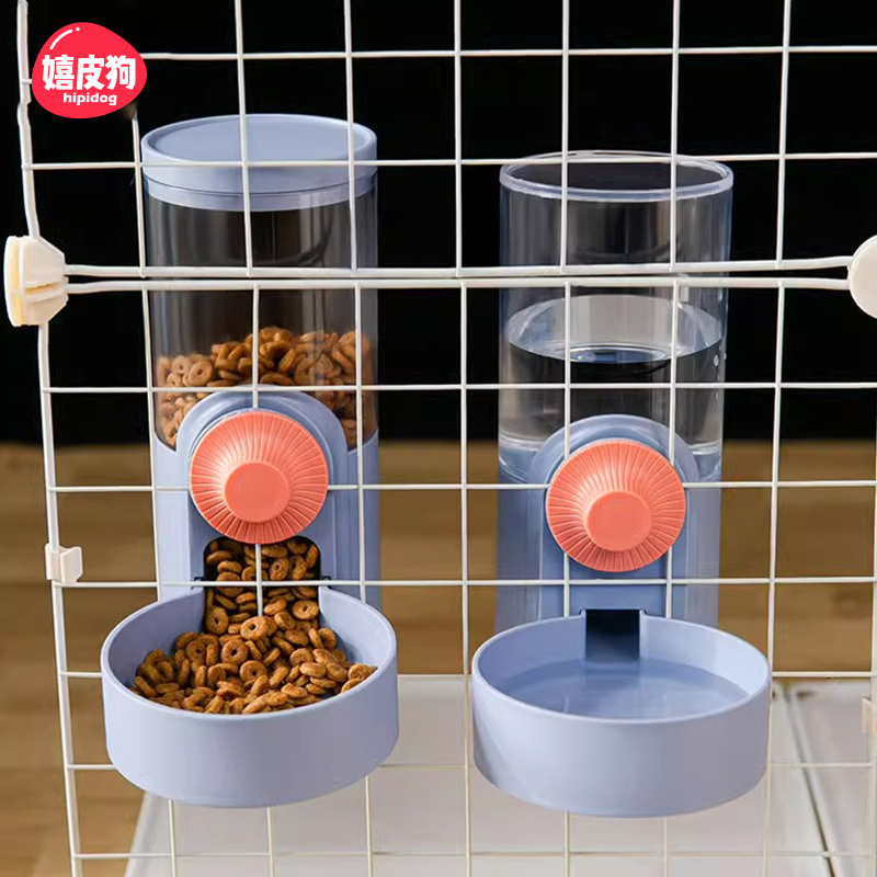 猫咪饮水机挂式自动喂食器狗狗饮水喝水器喂水挂笼兔子宠物用品