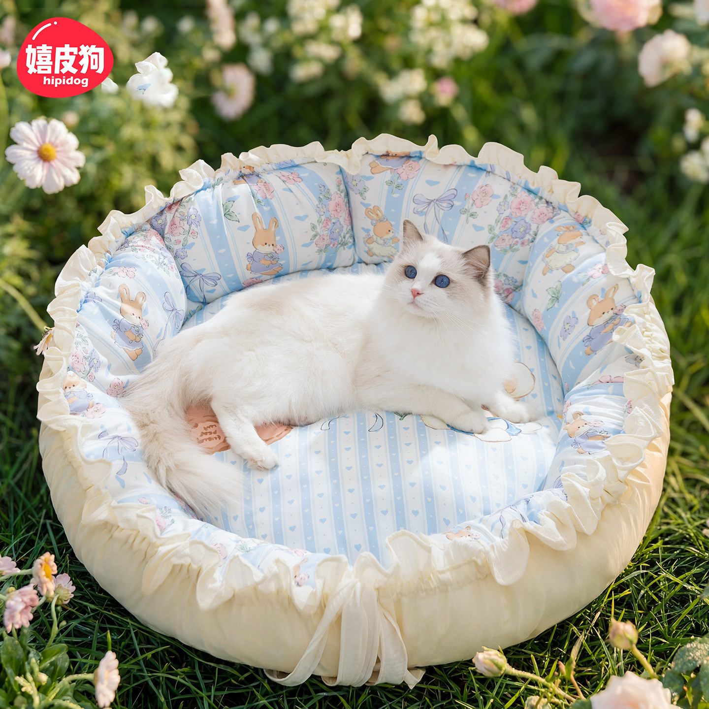 猫窝猫垫子四季通用猫咪睡觉的窝夏季透气新式两用狗垫子防水睡垫