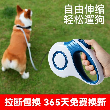 狗狗牵引绳自动可伸缩遛狗绳子小型犬中大型犬泰迪柯基宠物用品