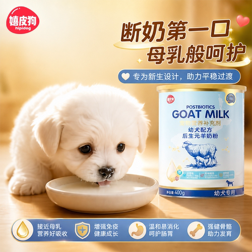 嬉皮狗幼犬配方羊奶粉