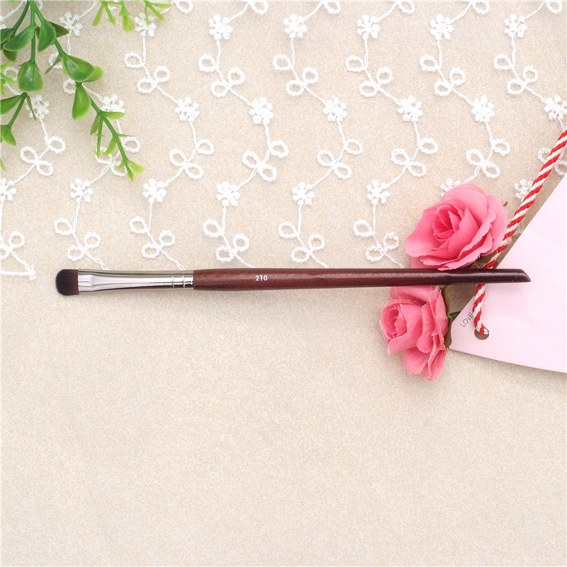 fu210全木柄眼影刷眼线小号细节晕染刷眼部美妆工具包邮