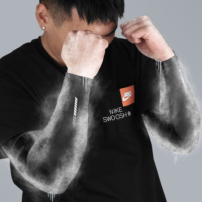 迪路仕防晒冰丝袖套冰袖男女士夏季户外开车骑行袖子手袖护臂套袖热销32件正品保证