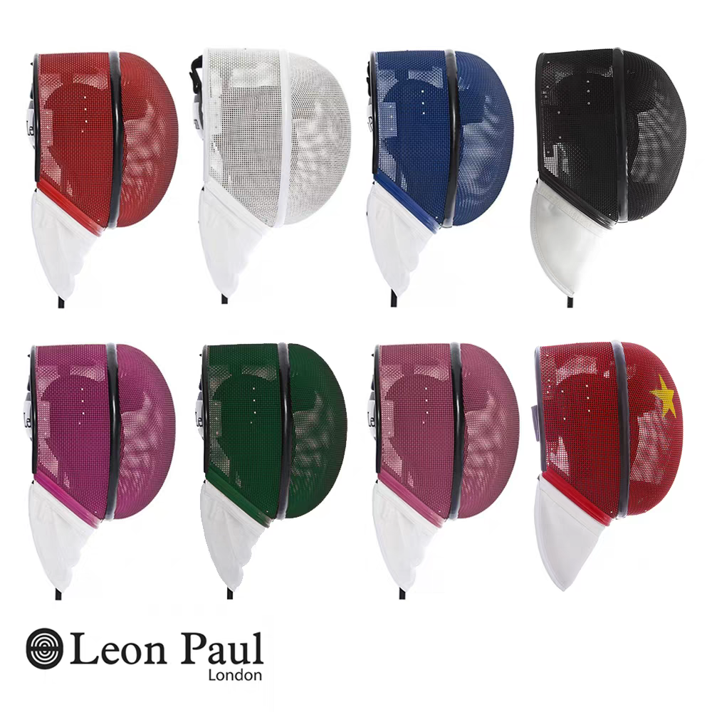 LeonPaul保罗重剑面罩FIE1600N彩色重剑护面内衬可拆顺丰包邮