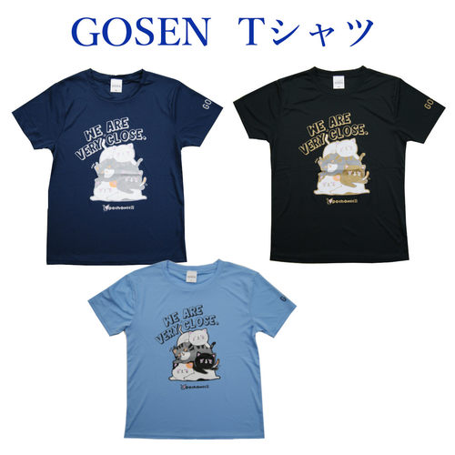 GOSEN羽毛球服短袖时尚男女