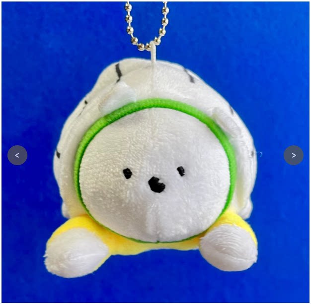 21新款日本原装正品minton羽毛球可爱毛绒玩具挂饰钥匙扣球包挂件