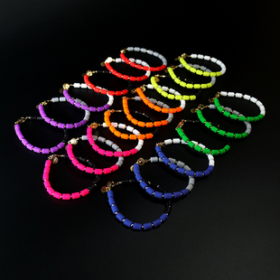 日本原装正品代购CHRIO IMPULSE BI·COLOR 运动硅胶手链14KGF