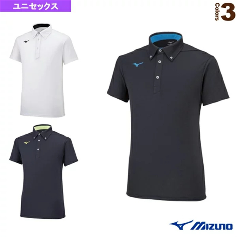 日本代购正品原装MIZUNO美津浓男士运动POLO衫短袖网球羽毛球服