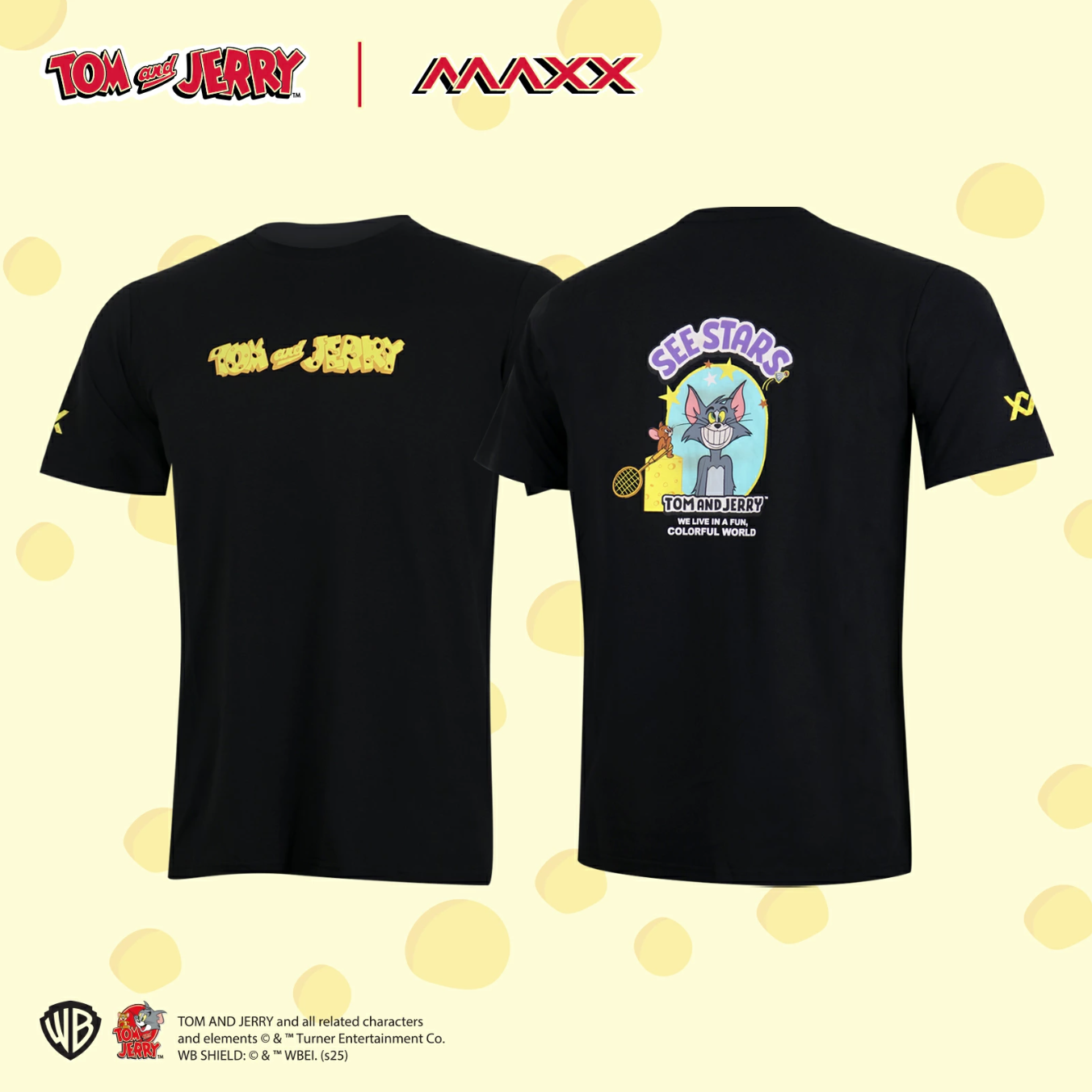 日本代购正品汤姆和杰瑞魅力的限定设计羽毛球运动服休闲衬衫T恤