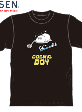 日本代购限定正品GOSEN高神21秋冬新款COSMICBOY短袖羽毛球服T恤