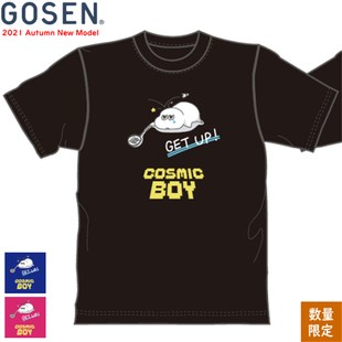 日本代购限定正品GOSEN高神21秋冬新款COSMICBOY短袖羽毛球服T恤