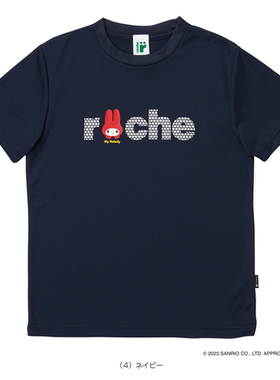 23新款日本代购Roche罗氏女三丽鸥美乐蒂联名网球羽毛球服短袖T恤