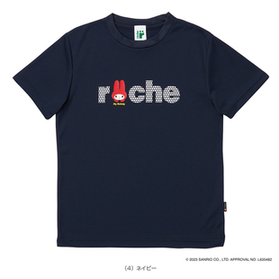 T恤 Roche罗氏女三丽鸥美乐蒂联名网球羽毛球服短袖 23新款 日本代购