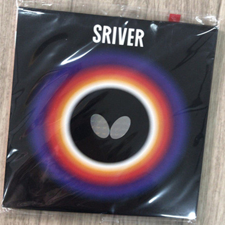 日本代购正品蝴蝶/SRIVER乒乓球胶皮反胶套胶高弹性高摩擦05050款