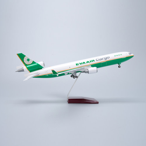 1:130仿真长荣航空麦道11货机MD11飞机模型拼装摆件EVAAIRcargo
