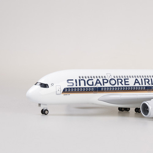 新加坡飞机模型A380带轮子客机