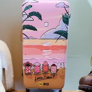 全新美团怪兽共享充电宝三线合一学生便携应急户外移动电源5000Ah