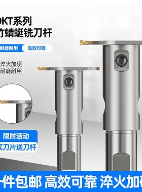 加工中心T型刀DKT竹蜻蜓3MM/4MM双头开槽刀t刀薄片50/63/80T型刀