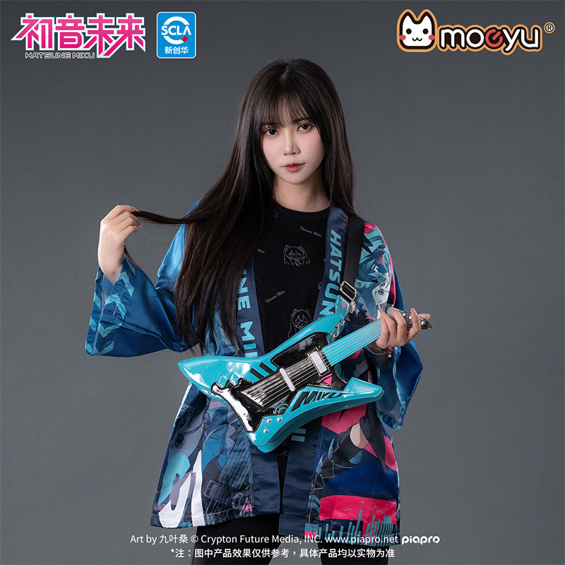 正版初音未来痛包背包单间斜挎包书包吉他 miku 二次元 moeyu周边