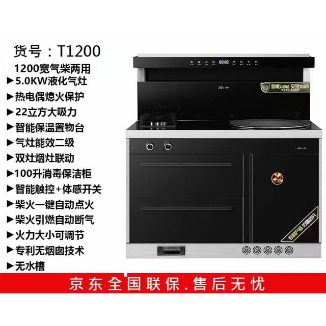 向往家用农村环保无烟一体式柴气