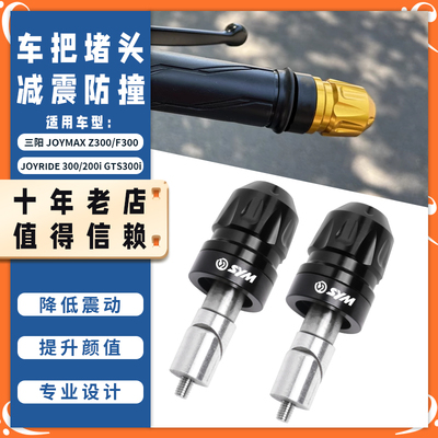 适用三阳九妹夫JOYMAX F300改装手把堵头 JOYRIDE300车把塞配件