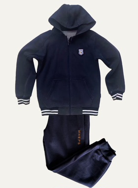 同款上海市闵行区实验小学校服秋套装运动外套春秋套装学院园服