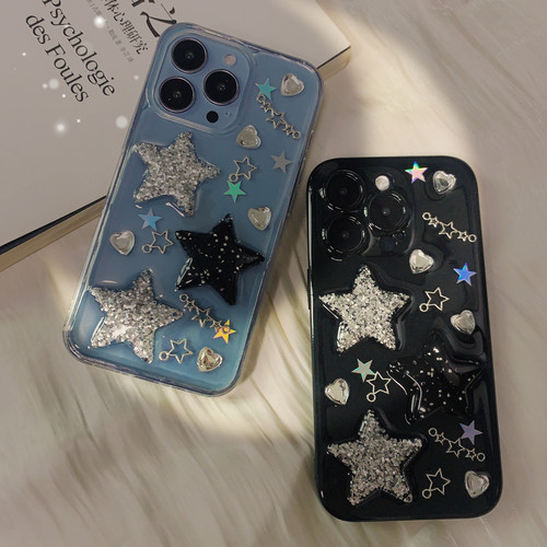 y2k甜酷星星手机壳荣耀80畅玩30