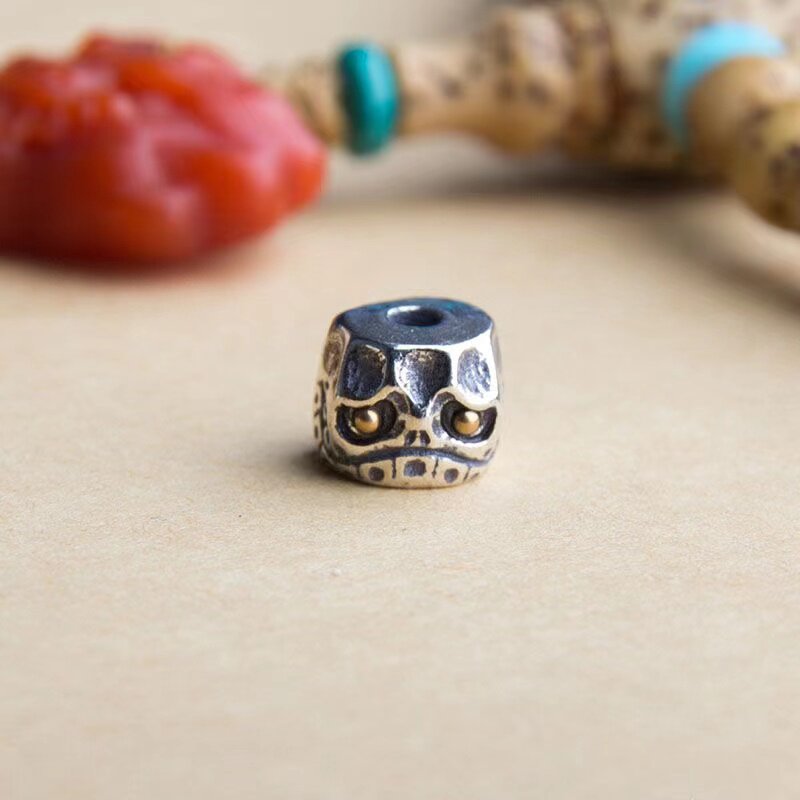 藏式百香籽精工腰珠隔珠DIY配件