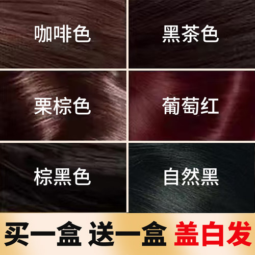 五倍子植物染发剂焗油膏盖白发