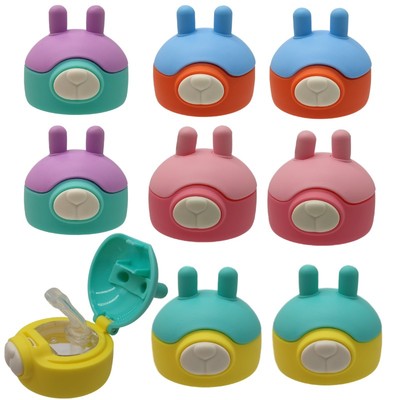 XJX-BW2222萌萌兔太空杯杯盖