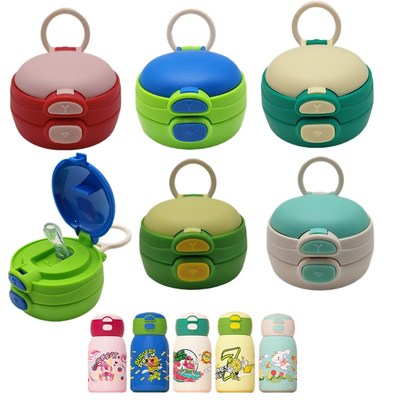 花伴森bablov嘟嘟MB6725儿童保温杯双饮杯盖两用直饮盖吸管盖配件